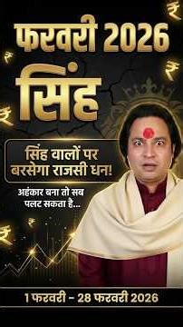 Singh Rashi (Leo) – Singh Rashi February Rashifal 2026 | Leo Horoscope February 2026