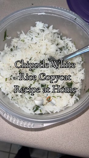 Chipotle White Rice Copycat Recipe at Home