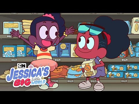 Grocery Store Buddies 🛒 | Jessica's Big Little World | Cartoon Network