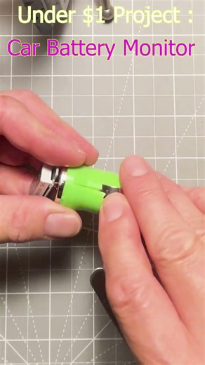 Dollar Project Car Battery Monitor