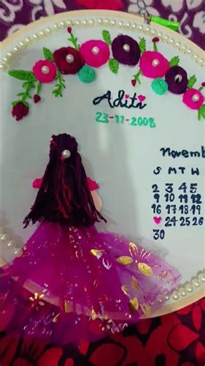 emboidary 🌟💕#shorts #emboidary #diy #art ‪@Adventureofcreativity23‬