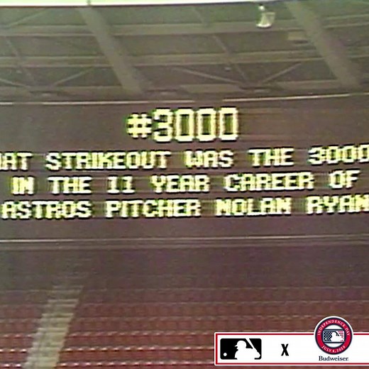 69K views · 1.8K reactions | On July 4, 1980, Nolan Ryan became the 4th pitcher ever to rack up 3,000 Ks. He'd wind up striking out 5,714 batters in his career. 勞 | MLB | Facebook