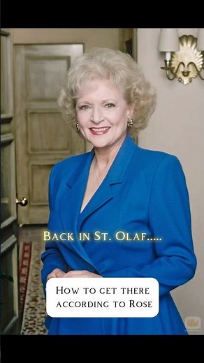 Visiting St. Olaf, MN: Rose Nylund’s Hometown from The Golden Girls! #fyp #shorts #short