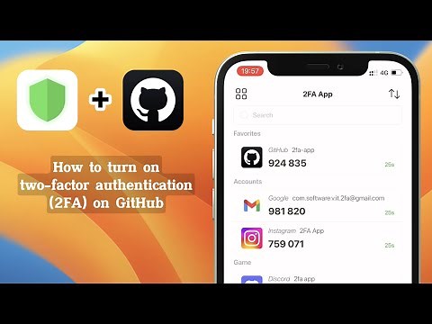 How to enable two-factor authentication (2FA) on GitHub