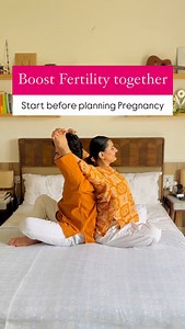 149K views · 10K reactions | These simple couple yoga moves can help...