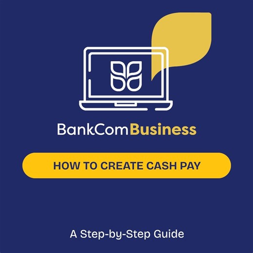 Go cashless the smart way. With BankCom [Business] CashPay, you can simplify payments and manage transactions efficiently. #BankComBusinessMadeEasy #WeThinkCUSTOMERS | Bank of Commerce