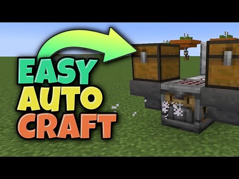 AUTO Craft ANY Single Item EASY - 1.21+ #minecraft