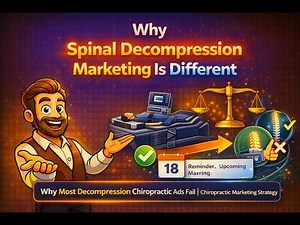 Why Spinal Decompression Marketing Is Different (Chiropractic Ads Strategy Explained)