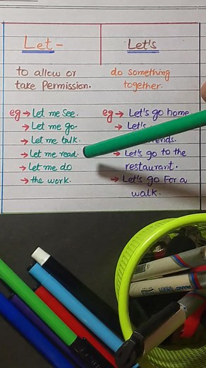 “LET vs LET’S in English | Easy Explanation with Examples | Daily Dose English” #DailyDoseEnglish #LetVsLets #LearnEnglish #EnglishGrammar #SpokenEnglish #CommonEnglishMistakes #EnglishTips #EnglishLearning #FluentEnglish #EnglishShorts #EnglishSpeaking #GrammarLesson #EnglishRules #SpeakEnglish #EnglishSentences #DailyEnglish #EnglishPractice #RightEnglish #LetsGo #LearnEnglishWithFun #EducationalShorts #EnglishLesson #DifferenceBetweenLetAndLets | Easy English | Facebook