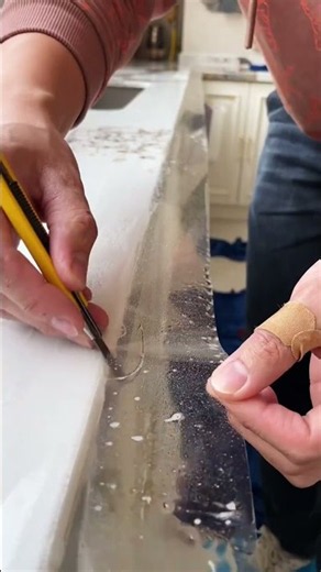 Furniture Film ✨ Perfect Edge Wrap Technique | P166 #diy #vinylwrap #homedecor