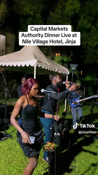 Happening now: the Capital Markets Authority Dinner is underway at Nile Village Hotel, with the Sakata Band performing live. It’s the perfect venue for hosting events, meetings, and elegant dinners—truly one of Jinja’s most beautiful spots. Sound by Sunlink #jinjafiles #tiktokuganda