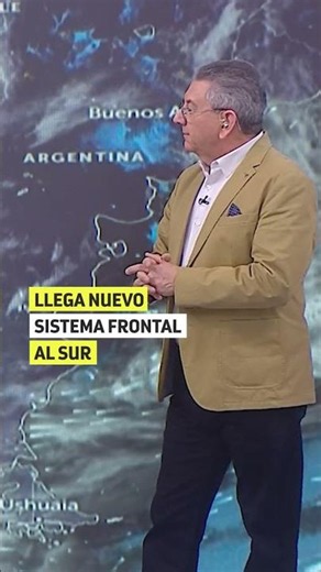New frontal system for southern Chile