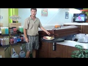 Hot Tub Cover and Spa Caddy