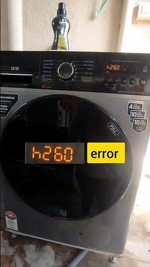 h260 / L175 error in ifb washing machine.ifb washing machine h260 error solution. ifb appliences