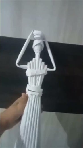 Rajasthani doll #traditional #best out of waste #paper craft #Rajasthani