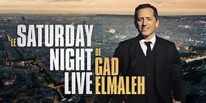 Gad Elmaleh, trop fier d'être le premier à animer Saturday night live en France !