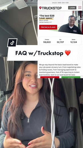 Let's hit the road & find more loads! #TruckstopPartner Download the Truckstop Go app & sign up for Truckstop Pro with promo code MTFREEDOM for a 2-week free trial. #Truckstop #TruckstopGoApp #MTFreedom #ad