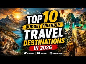 Top 10 Budget Friendly Travel Destinations in 2026 | 4K Travel Documentary