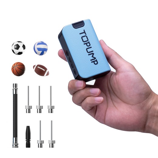 Electric Ball Pump Inflation & Deflation Basketball Soccer Football Ball Pump with Precise Pressure Gauge