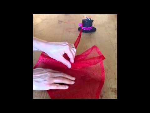 Sinamay Rouched Fascinator