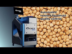 Automated quality control - Qcify 360 - Roasted hazelnuts