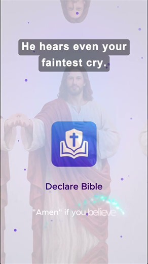 Join 100k+ Christians speaking life with "Declare Bible" app