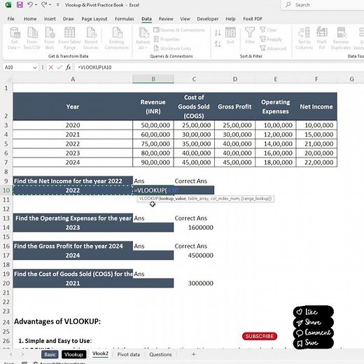 VLOOKUP in Excel | Step-by-Step Tutorial for Beginners