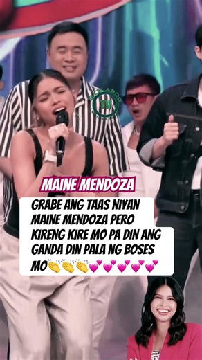 MAINE MENDOZA SINGS VERY HIGH HIGH NOTES HER VOICE IS BEAUTIFUL #mainemendoza #viral