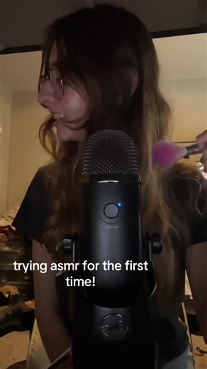 first asmr video #asmr #fyp | ASMR