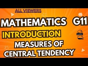 Mathematics Grade 11 Statistics Introduction - Ungrouped Data - Measures