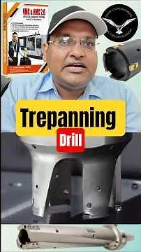 trepanning drill - trepanning tool - advance drilling tools - CNC cutting tools #cnctooling