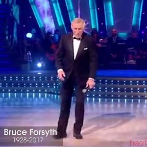 An icon who'll leave his mark on the entertainment industry for years to come. Bruce Forsyth, you'll be missed Sir! | Heart