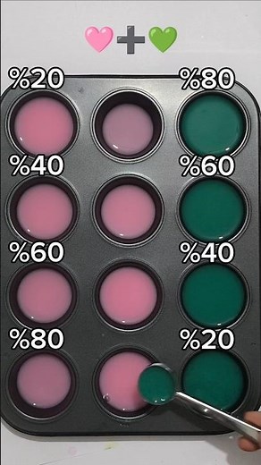 "From Fresh Green to Soft Pink | Aesthetic Pastel ColorMix"