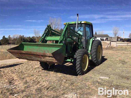 1998 John Deere 6400 MFWD Tractor W/Loader | Agriculture