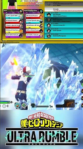 BEST TECH TODORKI TUNNING | My Hero Ultra Rumble