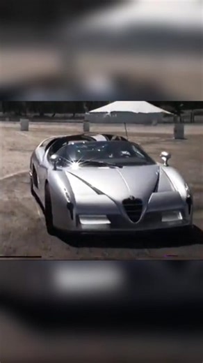 In this rare video you can see the Alfa Romeo Scighera, a concept car created by Italdesign Giugiaro in 1997. "Scighera" is a word from the Milanese dialect, meaning "fog". The Scighera is a two-seater coupé. It derives from the Alfa Romeo 164, and has a body and chassis structure in aluminum and carbon fiber. It is powered by an Alfa Romeo twin-turbo V6 engine with a displacement of 2959 cm³, with an acceleration from 0 to 100 km/h in 3.7 seconds. It has a power of 400 hp at 7500 rpm which allo