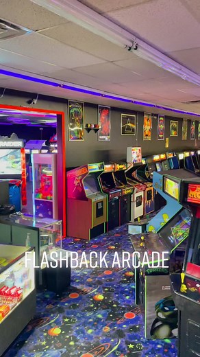 Retro Arcade Gaming Fun at FLASHBACK ARCADE