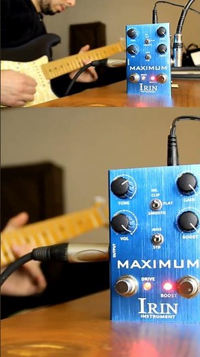Irin Maximum pedal test! #guitar #guitarpedals #guitarist