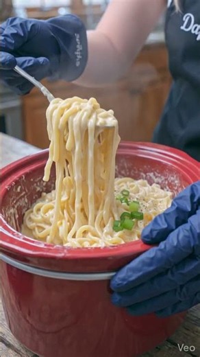 Creamy Slow Cooker Pasta | Cheesy & Comforting One-Pot Meal