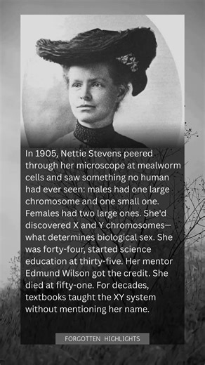 She discovered what decides if you're born male or female—then history erased her name from books!?
