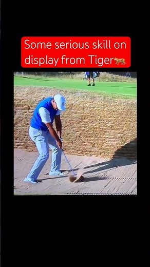 Tiger Woods vs Fried Egg Lie… in Super Slow Motion 🤯⛳