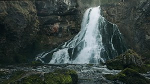 Mountain Waterfall | Premium Stock Video Footage
