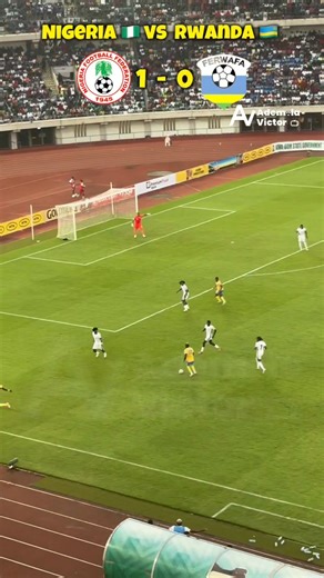 Super Eagles of Nigeria 1 vs 0 Rwanda - Fans POV - Tolu Arokodare’s Goal - Highlight - 2026 FIFA World Cup Qualifiers | Ademola Victor Tv