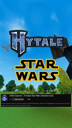 Hytale Just Got a Star Wars Mod…