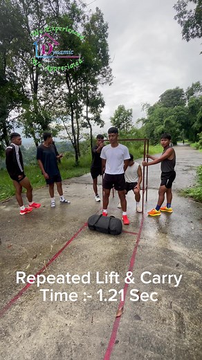 Dynamic Lift & Carry Training at Gurkha Academy