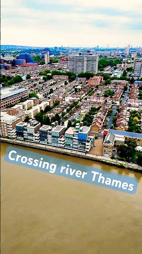 London from the Sky | Drone Flight Over the River Thames