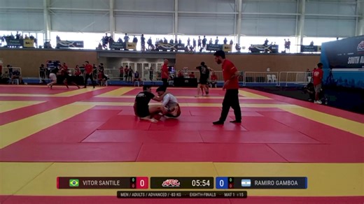Vitor Santile T vs Ramiro Gamboa 2025 ADCC South American Championship