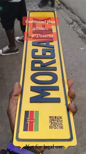 Dm for customized plates #cartexkenya #cartex #customizednumberplates
