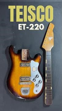 Teisco et-220 1964 | Refret change fret Wiring circuit