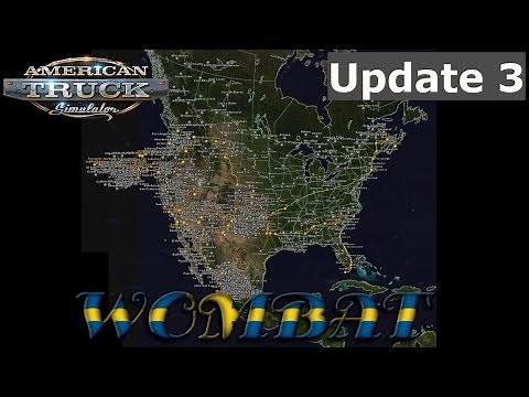 ATS 1.35 - Big Map Combo including C2C, Canadream, Mexico Extremo, US Expansion, Mexxismap and ATMX